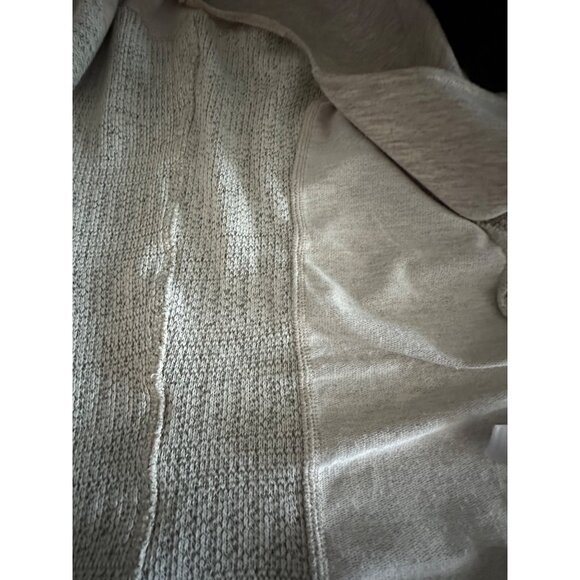 Maurices Womens Open Front Cardigan Sweater With Tab Sleeves Medium Cotton & Pol - Picture 11 of 12